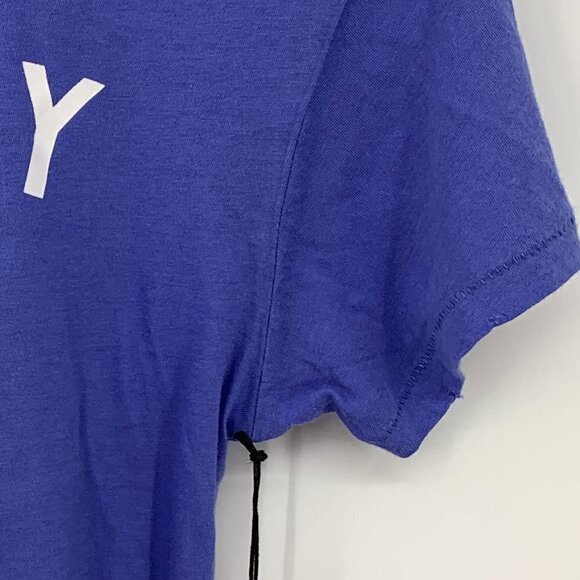 Wildfox Every Hour is Happy Hour Blue Tee Shirt XS - Picture 3 of 6